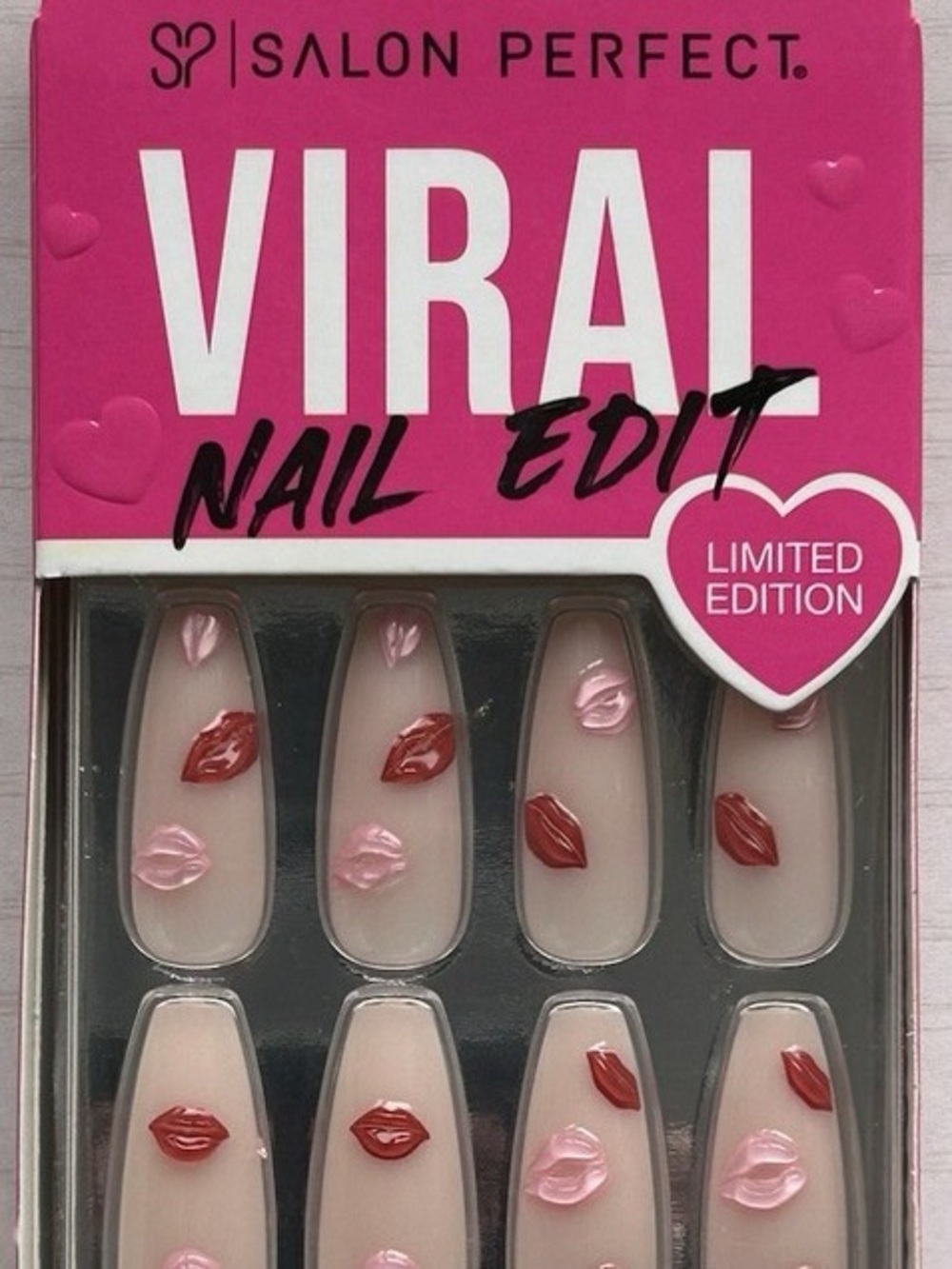 KISS Majestic & Assorted Press-On Nail Sets - Pink, Peach, Clear, Glitter BUNDLE - Picture 4 of 13